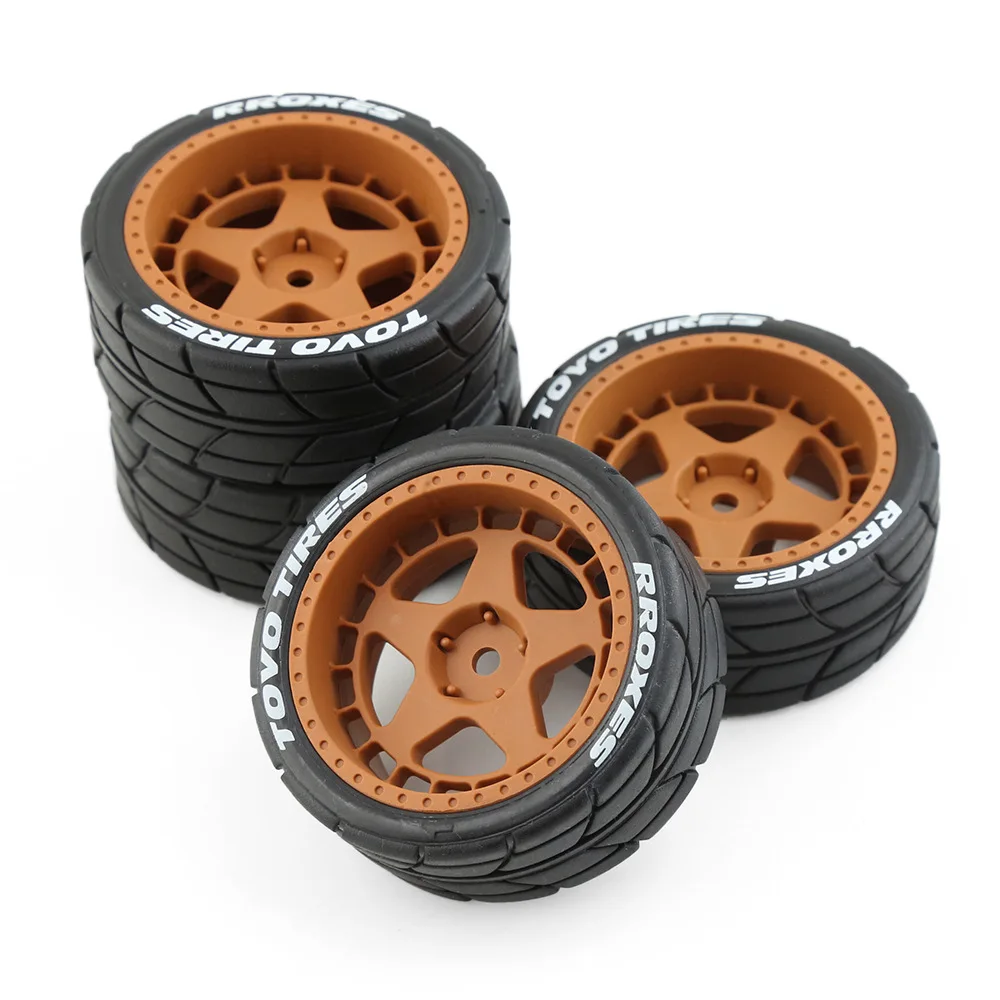 Ford Pickup Hpi Kyosho Tamiya 1:10 Wrc Tt02 Xv01 Flat Runner Rally Electric House Drift Wheels Pneumatici