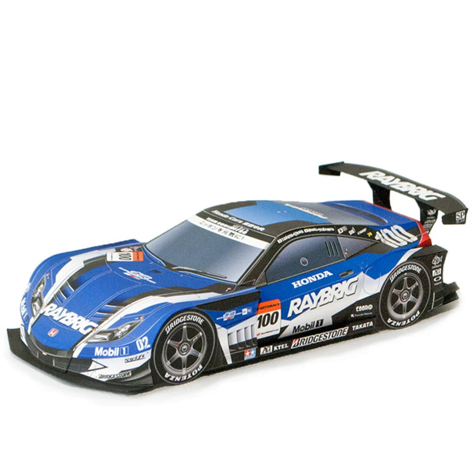 Wrc 2012 Hsv-010 1:24 Modello Di Carta Auto, Dakar World Rally Racing Origami Art, Fatto A Mano 3D Papercraft Fai Da Te Craft Zx-135