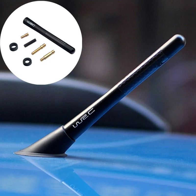 In Fibra Di Carbonio Wrc Radio Antenna Per Auto Accessori Auto Per Land Rover Lr4 Lr3 Lr2 Range Rover Evoque Defender Discovery Freelander