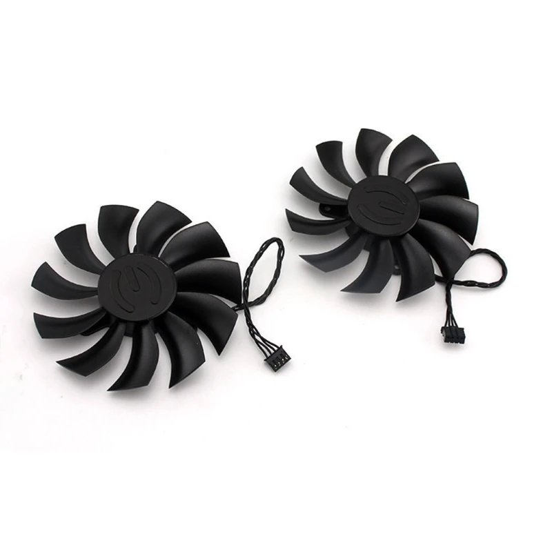 • Sostituzione Della Ventola Di Raffreddamento Della Scheda Grafica Della Ventola Vga Per Ventola Evga Gtx 1080 Ti 11Gb 4Pin 12V 0.55A