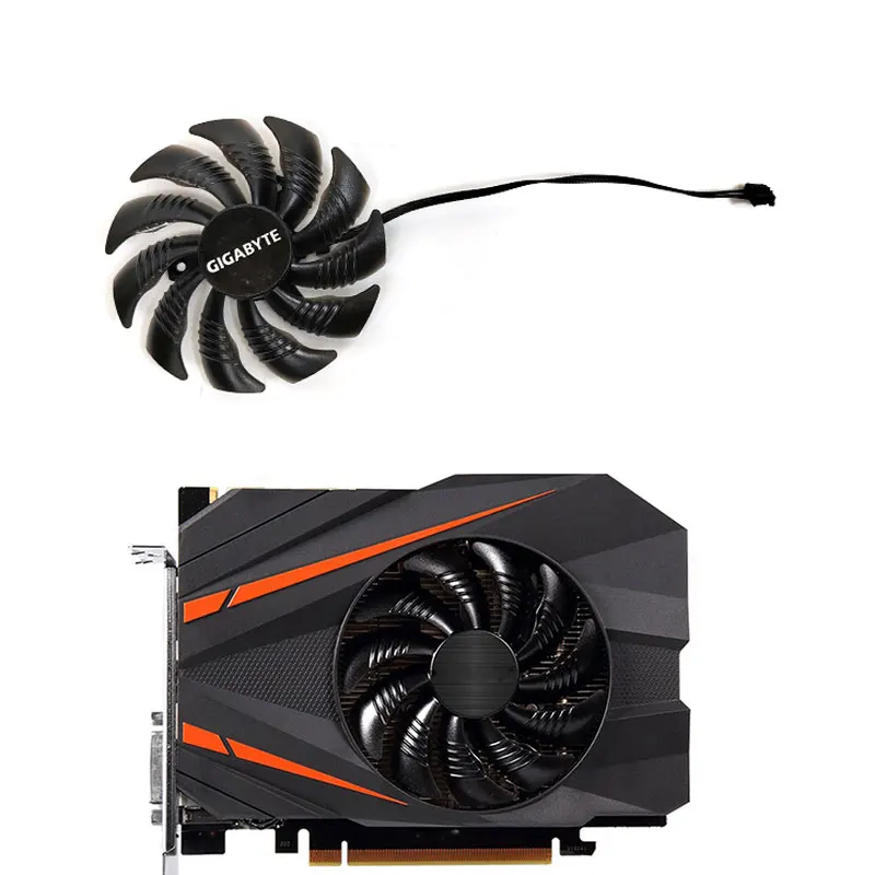 Nuovo 87Mm T129215Su Ventola A 4Pin Sostituire Per Gigabyte Geforce Gtx 1080 Gtx1070 1060 1050 Ti Ventola Mini Itx G1 Radeon Gaming