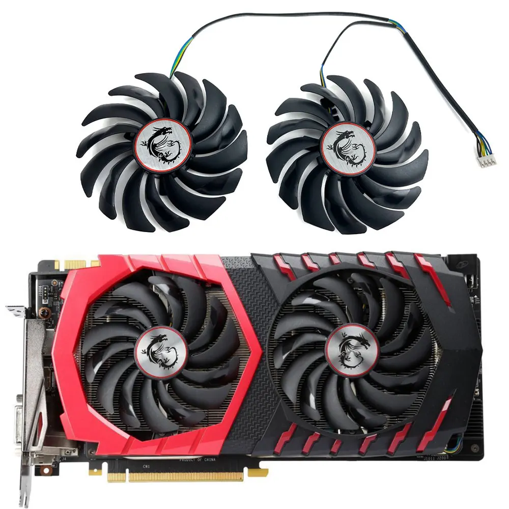 Nuova Ventola Da Gioco X Gpu Da 95Mm Muslimex Gtx 1070, Per Msi Gtx 1060, 1070, 1070 Ti, 1080, 1080 Ti Gaming X Ventola Di Raffreddamento Della Scheda