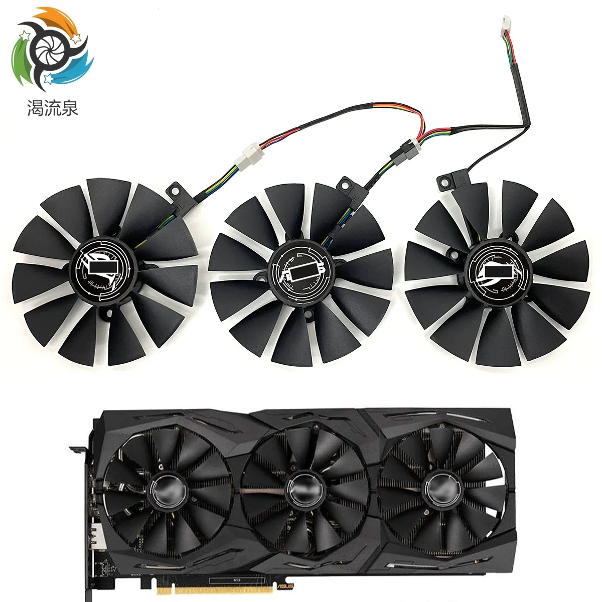 Nuovo 87Mm Pld09210S12Hh Per Asus Gtx 980 Ti R9 390X 390 Gtx 1060 1070 1080 Ti Rx 480 Rx480 Ventola Di Raffreddamento Della Scheda Grafica
