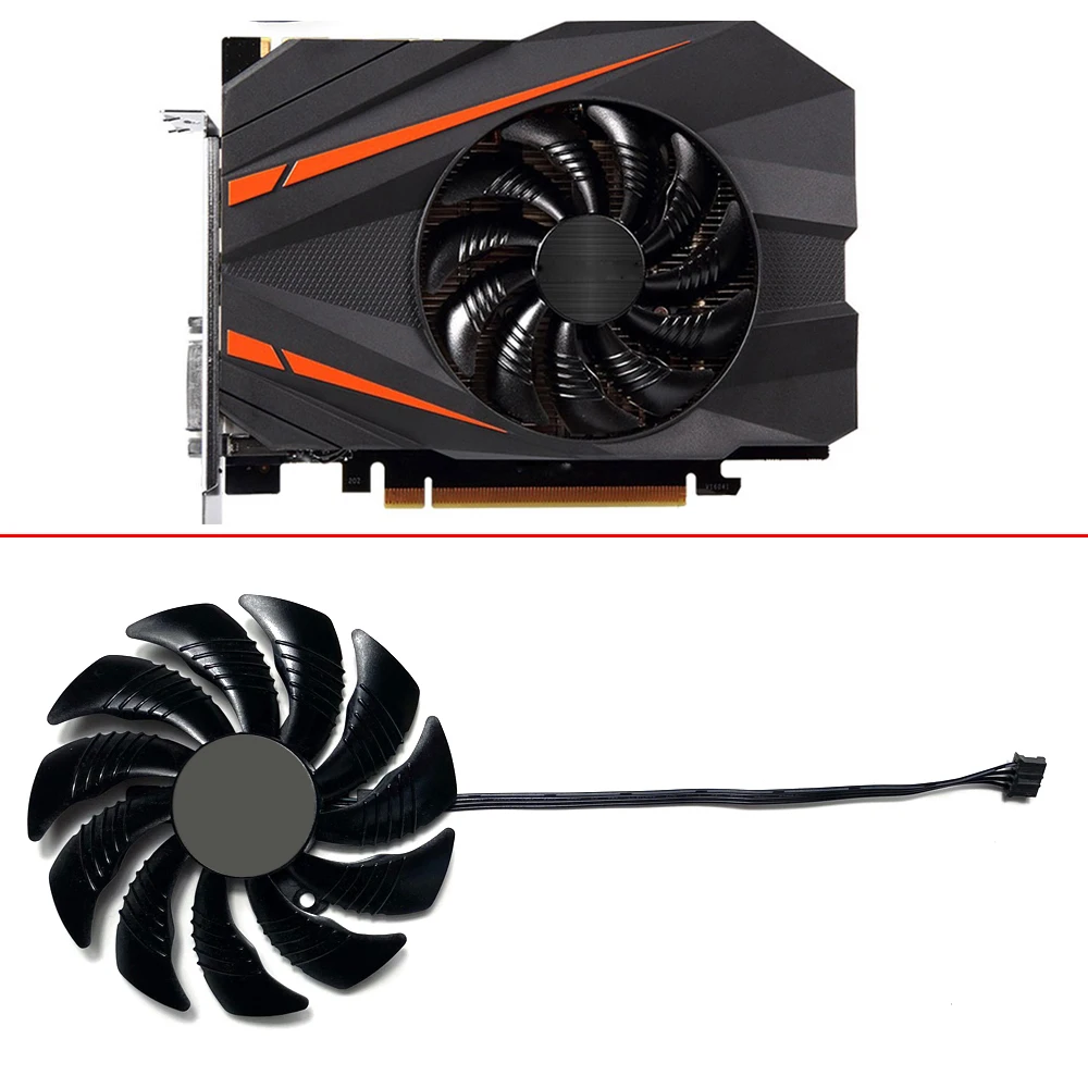 87Mm T129215Su Ventola Muslimah 4Pin Sostituire Per Gigabyte Geforce Gtx 1080 Gtx1070 1060 1050 Ti Ventola Mini Itx G1 Radeon Gaming
