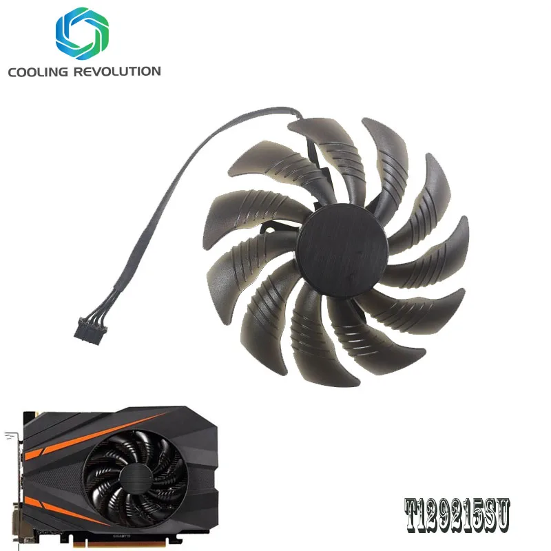T129215Su 87Mm Replace Sostituzione Ventola Per Gigabyte Geforce Gtx 1080 Gtx1070 1060 1050 Ti Fan Mini Itx G1 Radeon Gaming Fan