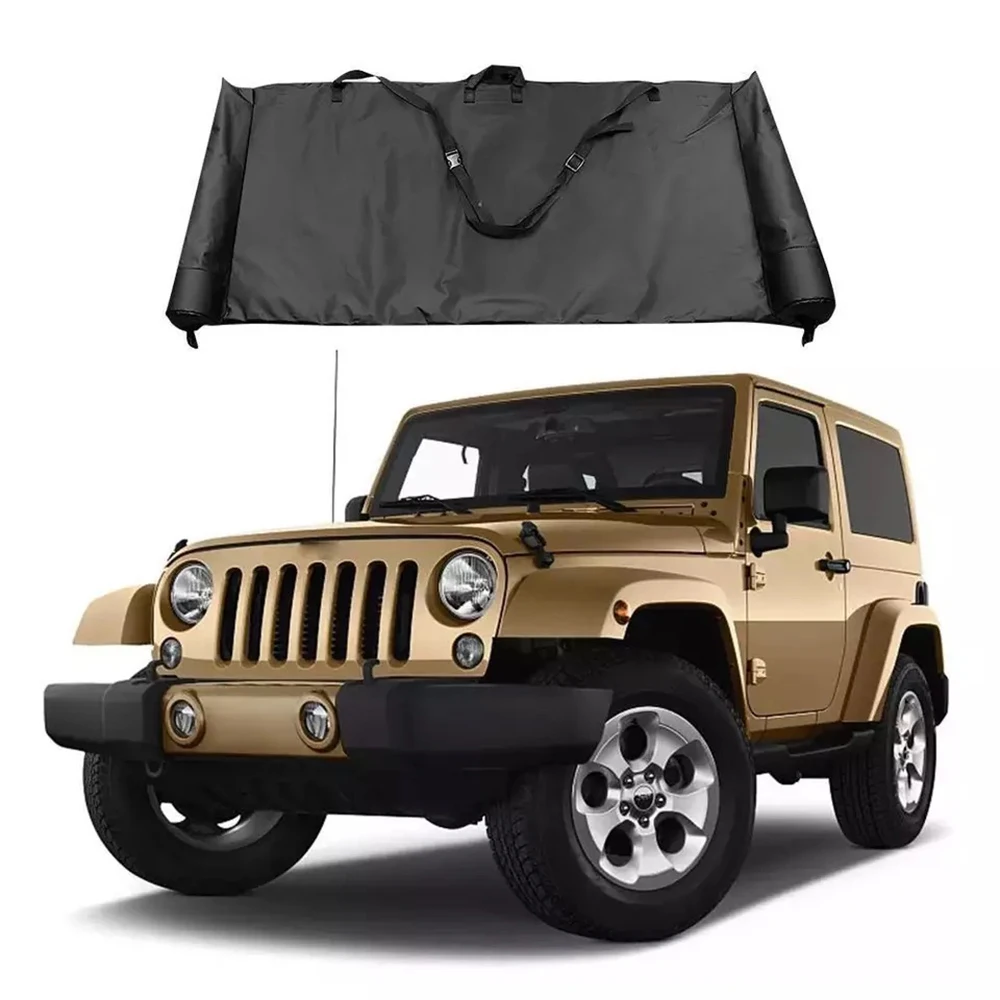 1 Pz Soft Top Window Storage Bag Storage Bag Parasole Car Cover Per Jeep Wrangler Jl 2019-2021