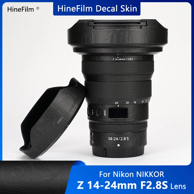 Nikkor 14-24 F2.8 S / 1424 2.8 Lens Decal Skin Per Nikon Z 14-24Mm F/2.8 S Lens Sticker Anti Scratch Wrap Cover Film