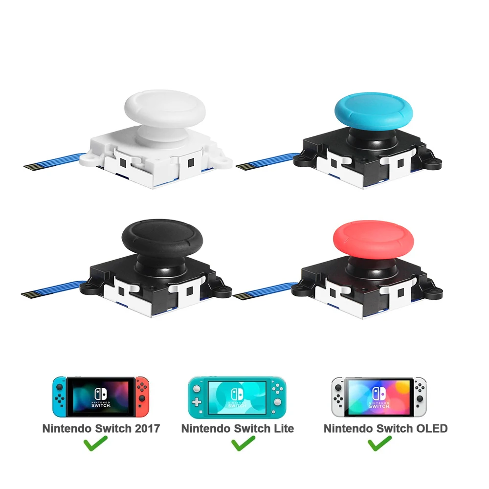 Sostituzione Joystick Analogico Thumb Stick Riparazione Per Nintendo Switch/Switch Oled /Switch Lite Joy-Con Controller - Drift Fix Tools