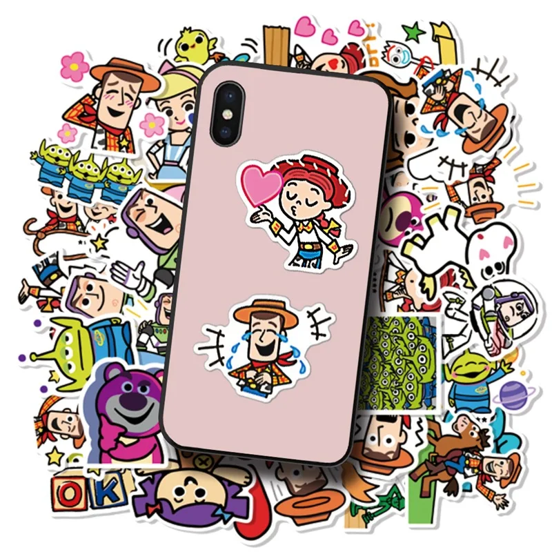 10/30/50Pcs Toy Story Cartoon Adesivi Estetici Per Laptop Bottiglia D'Acqua Scrapbooking Car Classic Toy Cute Decalcomanie Sticker Packs