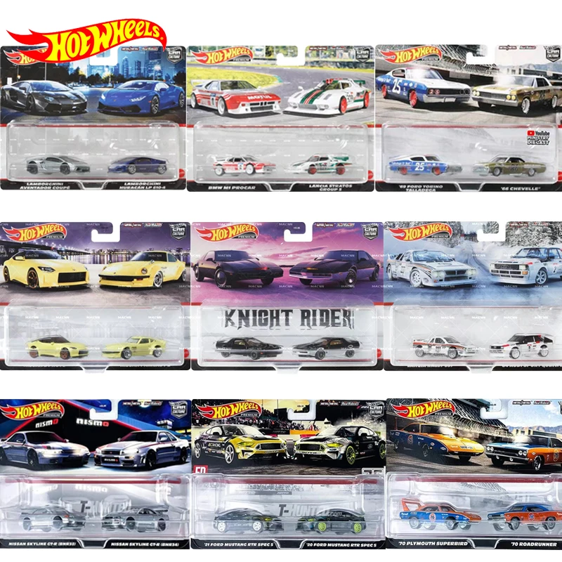 Original Hot Wheels Diecast Cars Collection: Bmw, Procar, Lancia Stratos, Lamborghini, Nissan Skyline Toys For Boys Uguetes