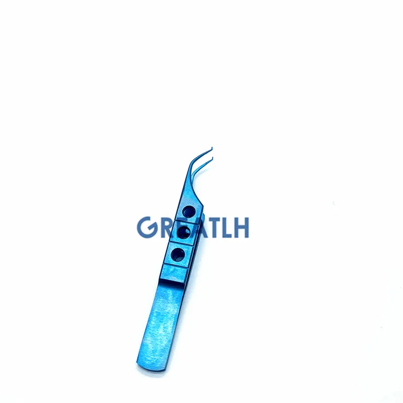 85Cm Botvin Iris Colibri Toothed Forceps Ophthalmic Tweezer Ophthalmic Surgical Eye Instrument