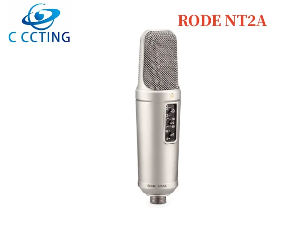 Rode Nt2A Microfono A Condensatore A Diaframma Grande Multi-Pattern Per Qualità Audio Ininterrotta E Flessibilità In Misura Uguale