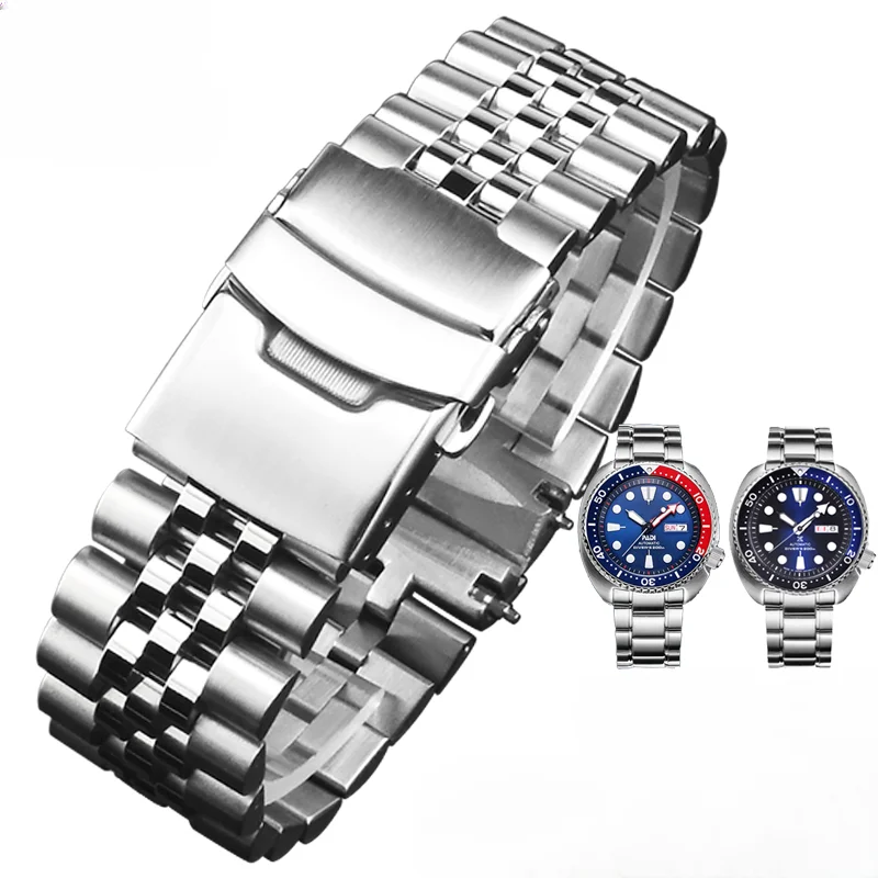 Comodi Accessori Per Cinture In Acciaio Resistente All'Acqua Da 22Mm Per Cinturino Da Uomo Seiko Abalone Prospex Sbdc053 Sne435J1 Spb149J1