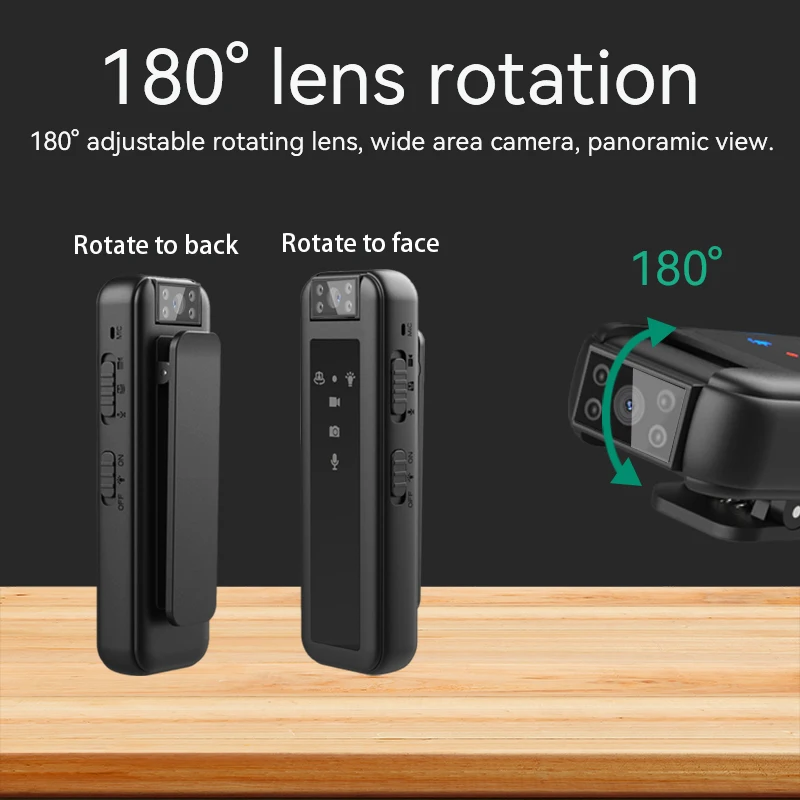 Hd 1080P Night Vision Mini Dv Camera Invisible Sports Outdoor Human Camera Piccola Telecamera Di Monitoraggio Del Registratore Delle Forze Dell'Ordine