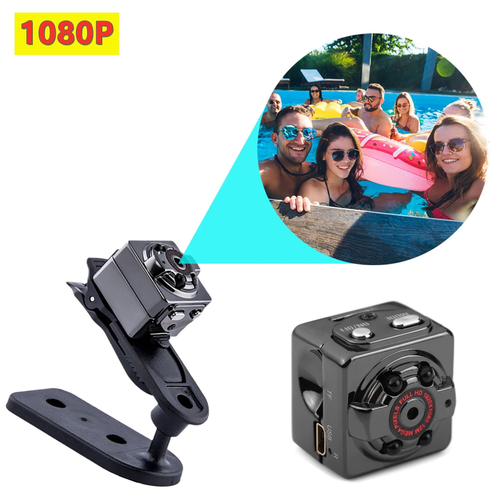 Sq8 Sq 8 Smart 1080P Piccolo Segreto Micro Mini Videocamera Videocamera Visione Notturna Corpo Wireless Dvr Dv Minuscola Microcamera