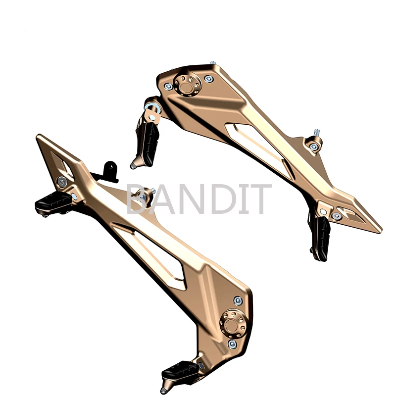 Motorcycle Front And Rear Left And Right Pedals Footrest Aluminum Triangle Bracket Accessories For Zontes Zt 125 G1 125 U 125G1