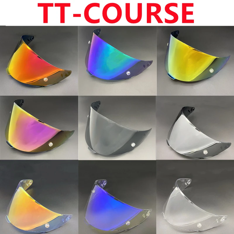 Viseira Capacete Per Kyt Tt Course Helmet Parabrezza Sunshield Ttc Visera Casco Moto Accessori Per Casco