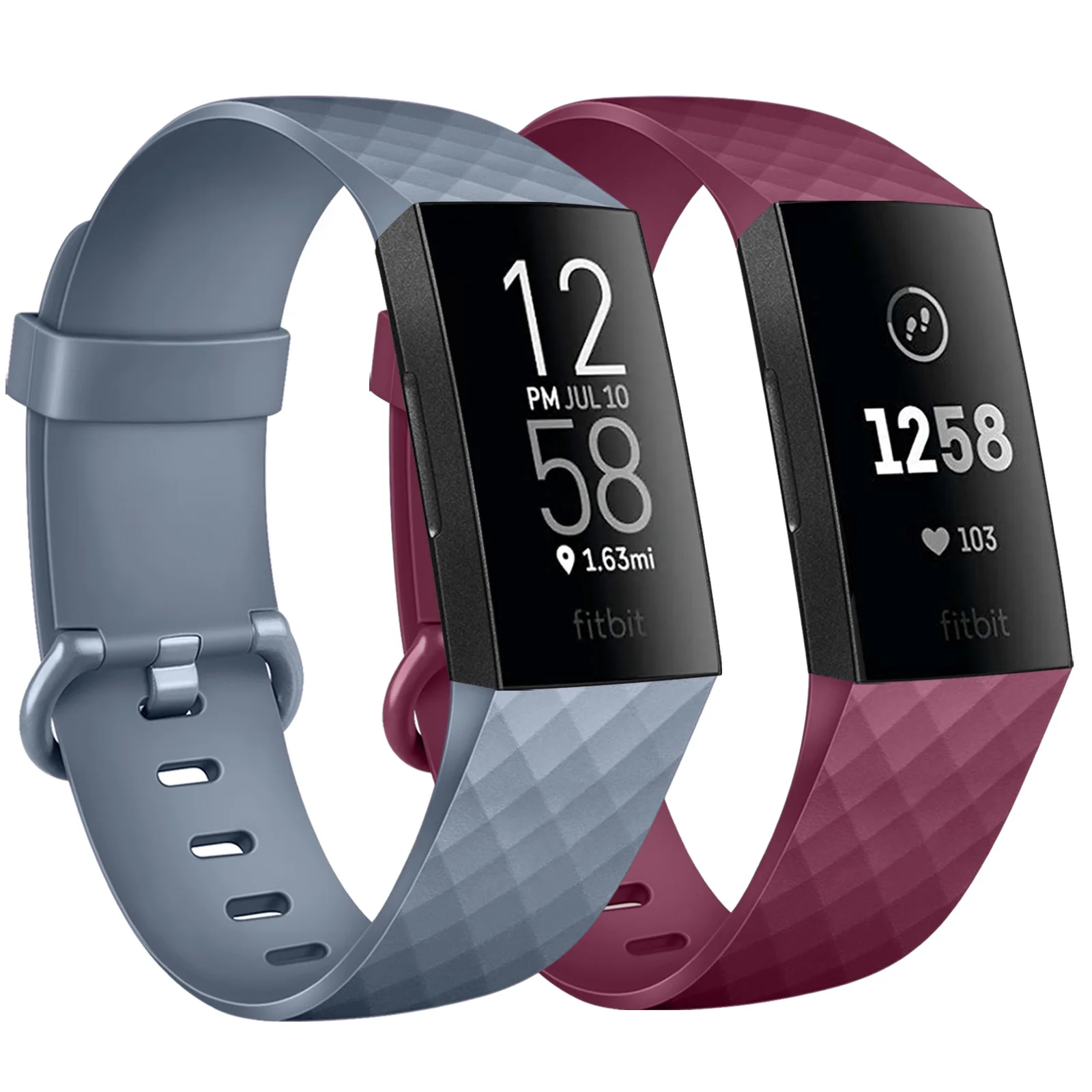 2 Pz/Lotto Cinturino In Tpu Per Fitbit Charge 3 4 3Se Cinturino Di Ricambio Per Cinturino Fitbit Charge 4/3/3Se Cinturino Smart Watch