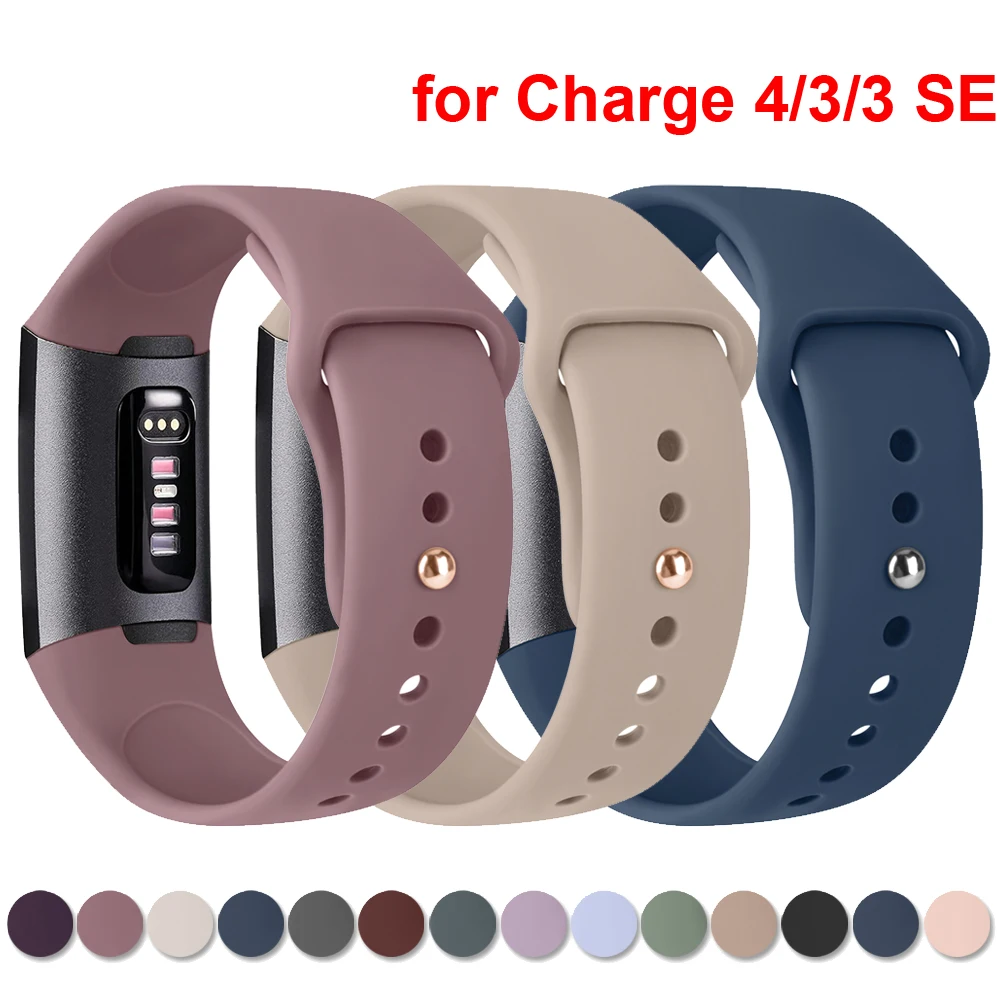 Cinturino In Silicone Per Fitbit Charge 3/Charge 4 Cinturino Per Cinturino Cinturino Per Cinturino Fitbit Charge 4/Charge 3 Se
