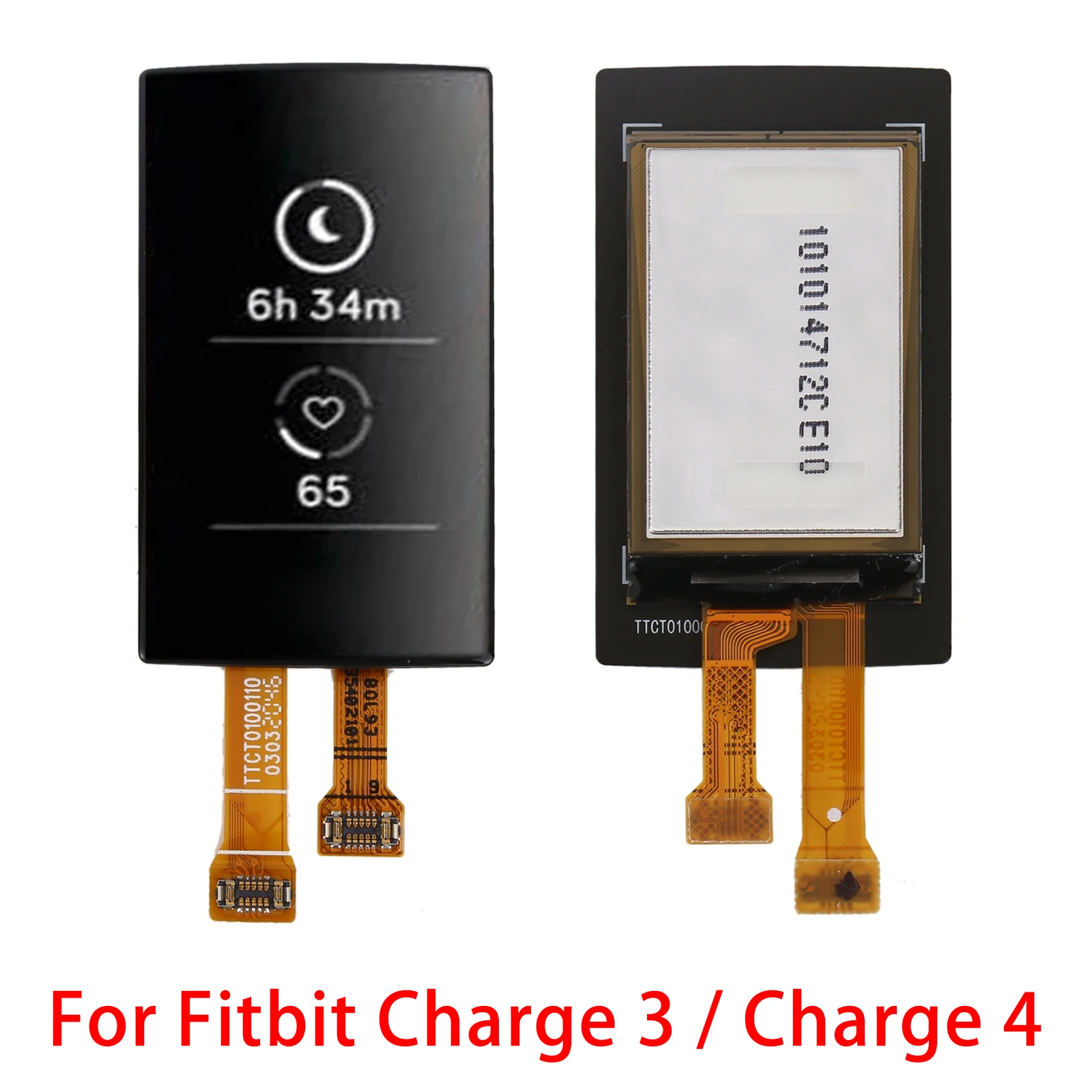 Schermo Lcd E Digitalizzatore Assemblaggio Completo Per Fitbit Charge 3/Charge 4/Versa 3/Fitbit Sense/Fitbit Luxe/Inspire 3/Charge 5/Sense 2