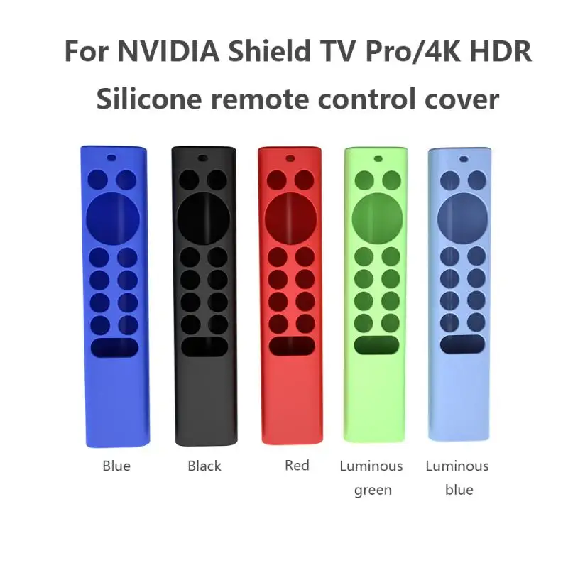 Home Tv Remote Control Case Cover Cover Protettiva Antiscivolo In Silicone Anti-Caduta Skin Per Nvidia Shield Tv /4K Hdr Dust Cover