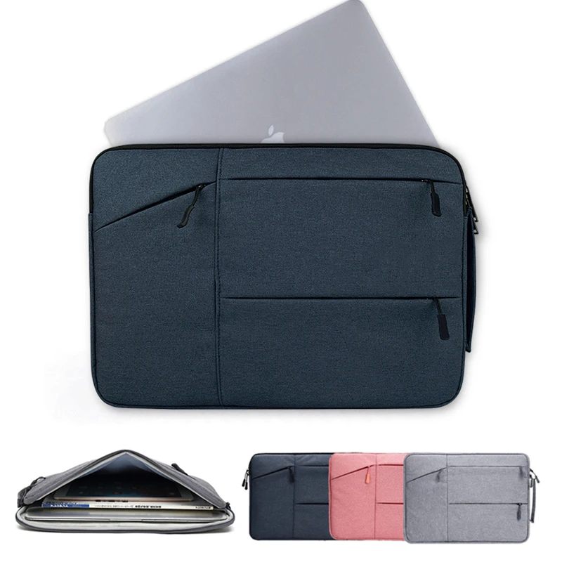 Laptop Sleeve Case For Samsung Chromebook Plus V2 12.2Inch Chromebook 2 13.3" Portable Carry Computer Handbag With Multi Pockets