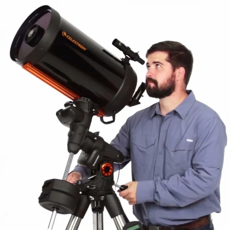 Celestron-Sct Schmidt-Telescopio Cassette Grain, C11-A Xlt, 11 ", Sct, 2800Mm, F/10.0, Ota Per Supporto Cge/Cgx, 91036-Xl