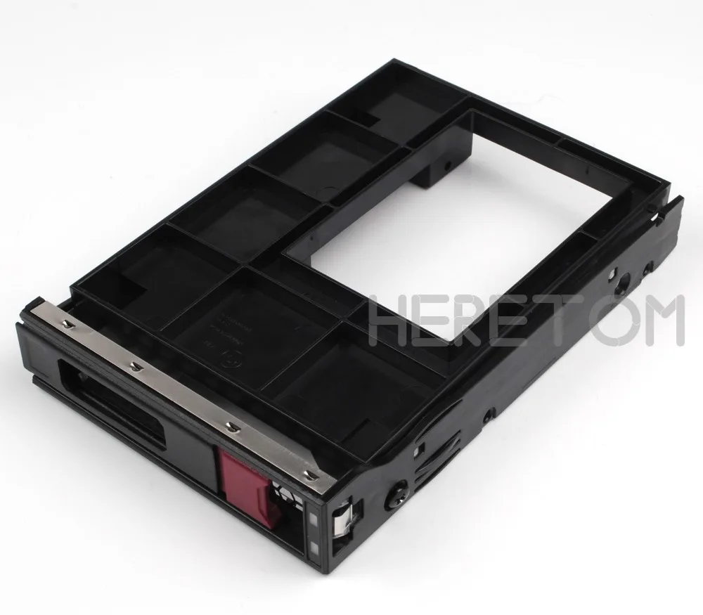 Nuovo 2.5 "Ssd Da 3.5" Hard Drive Adapter W/3.5 "Hdd Vassoio Caddy Per Hp Proliant Ml30 G10 Gen10 Server Caddy