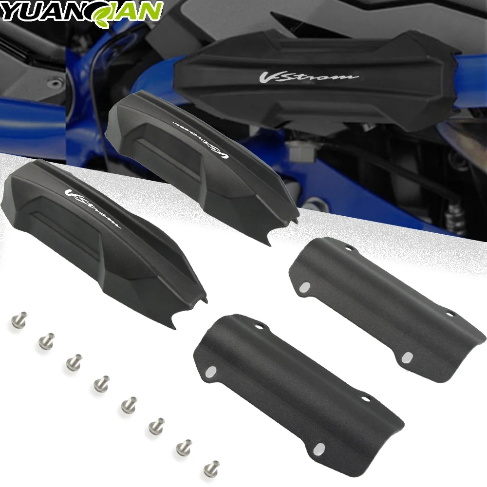 Per Suzuki V-Strom Dl650 Dl1000 Motore Crash Bar Protector Guardia Paraurti Decorativo Blocco Vstrom 650/Dl650 1000/Dl1000 Moto