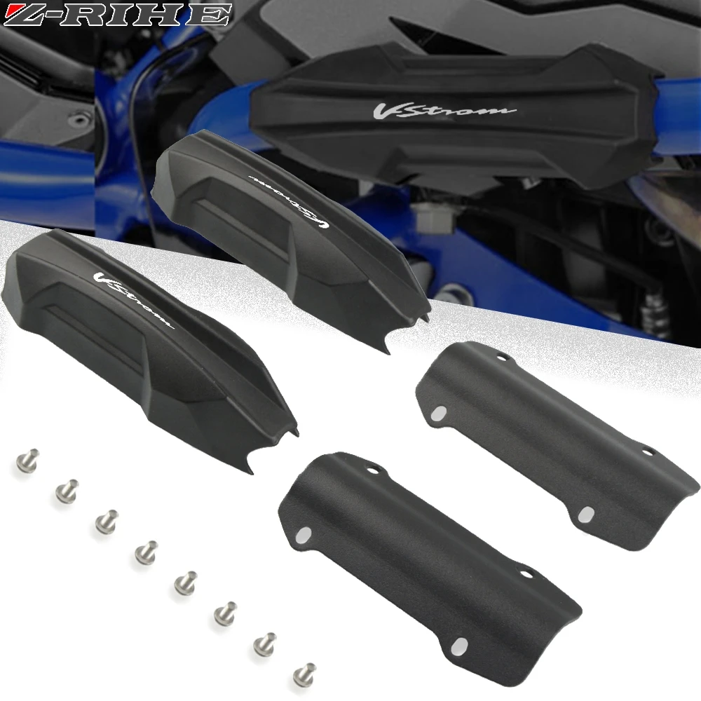 Per Suzuki V-Strom Dl650 Dl1000 Motore Crash Bar Protector Guardia Paraurti Decorativo Blocco Vstrom 650/Dl650 1000/Dl1000 Moto