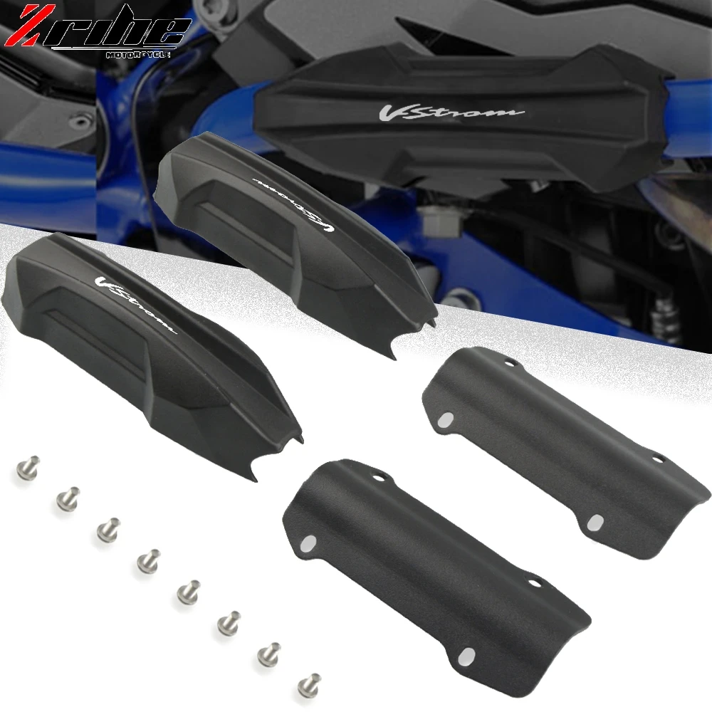 Per Suzuki V-Strom Dl650 Dl1000 Motore Crash Bar Protector Guardia Paraurti Decorativo Blocco Vstrom 650/Dl650 1000/Dl1000 Moto