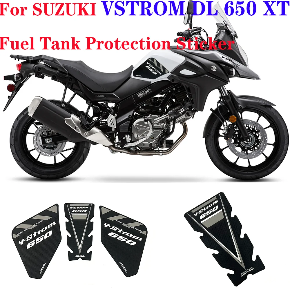 Per Suzuki V-Strom 650 Moto Tank Pad Sticker Gas Fuel Protector Decal Adatto Per Suzuki V-Strom 650
