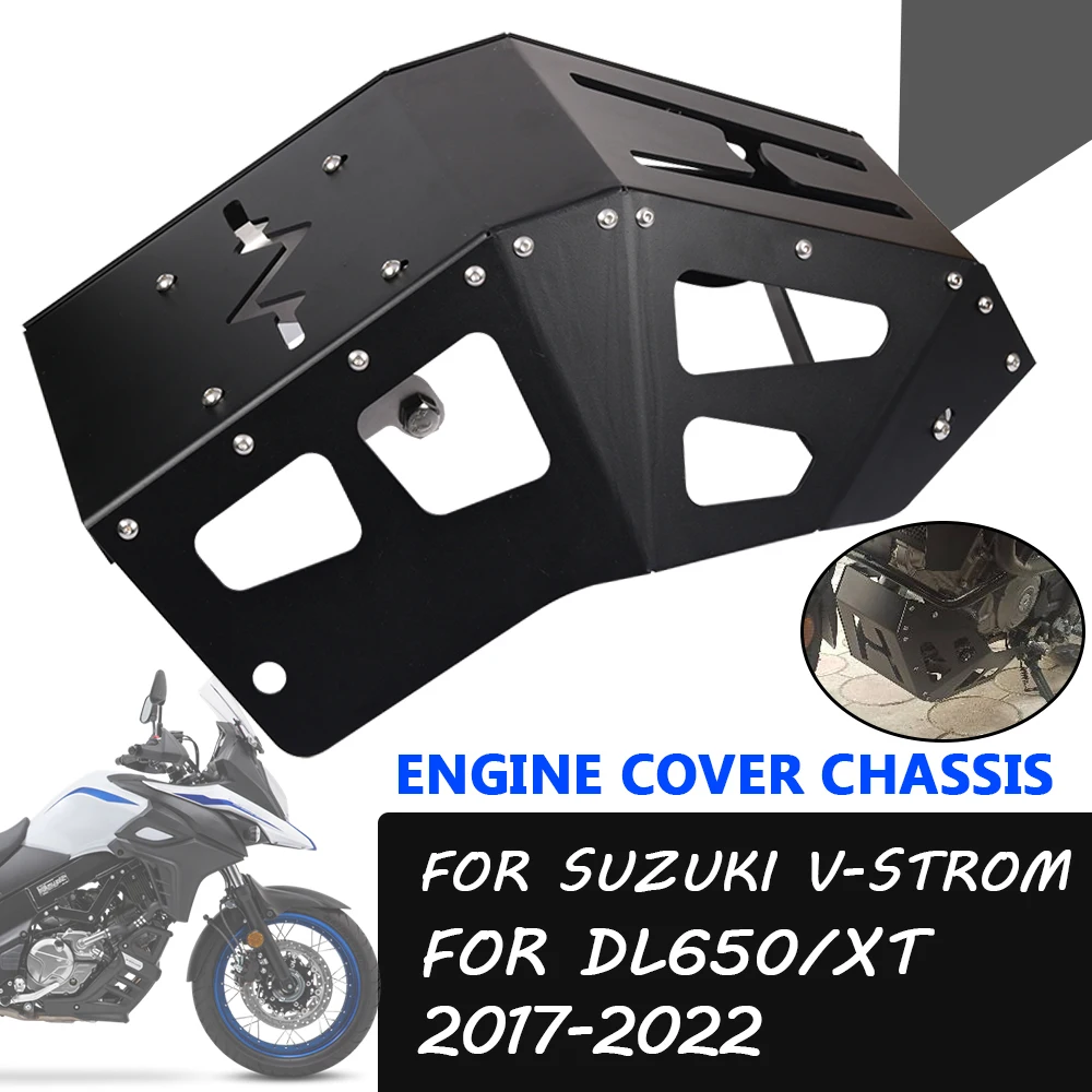 Accessori Moto Copertura Motore Protezione Telaio Skid Plate Protector Per Suzuki Dl650 V-Strom Dl 650 Vstrom 650Xt 2021 2022