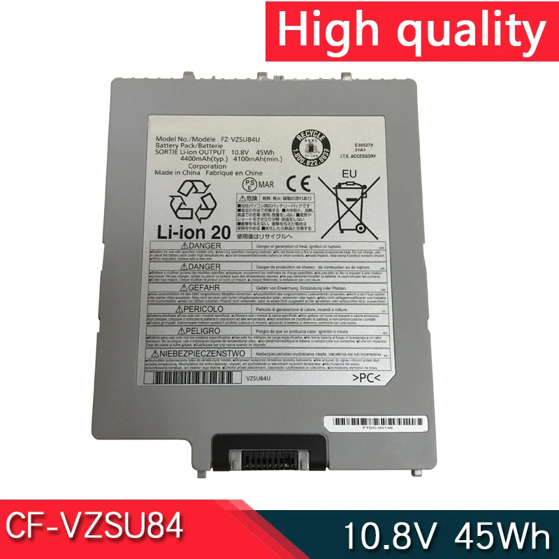 Fz-Vzsu84U Vzsu84R Vzsu84Ur Batteria Per Laptop Vzsu84A2U Per Panasonic Toughpad Fz-G1 Fz-G1Aabdxer Fz-G1Fa3Afcm Fz-G1P2636Vm