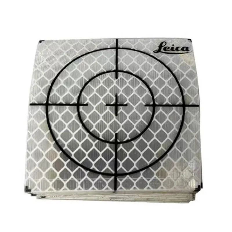 100 Pz Dimensioni 60X60Mm 40X40Mm Foglio Riflettente Per Leica Stazione Totale Rilievo Geografia Foglio Bersaglio Bianco Adesivo Riflettente