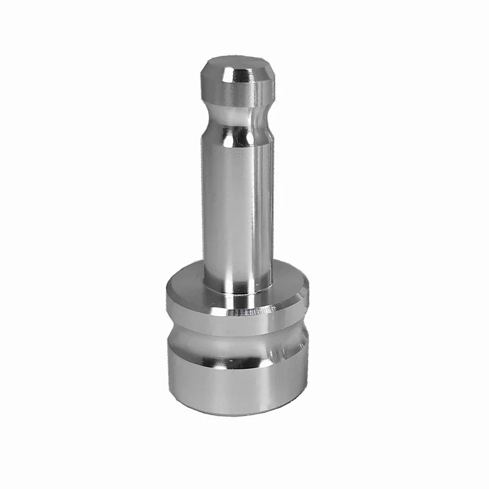 Adattatore Di Rilevamento In Alluminio Compatibile Leica Prism Gps Total Station 5/8 "X 11 Filettatura Femmina A Dia.12 Mm Pole Fit Prismi A Scatto