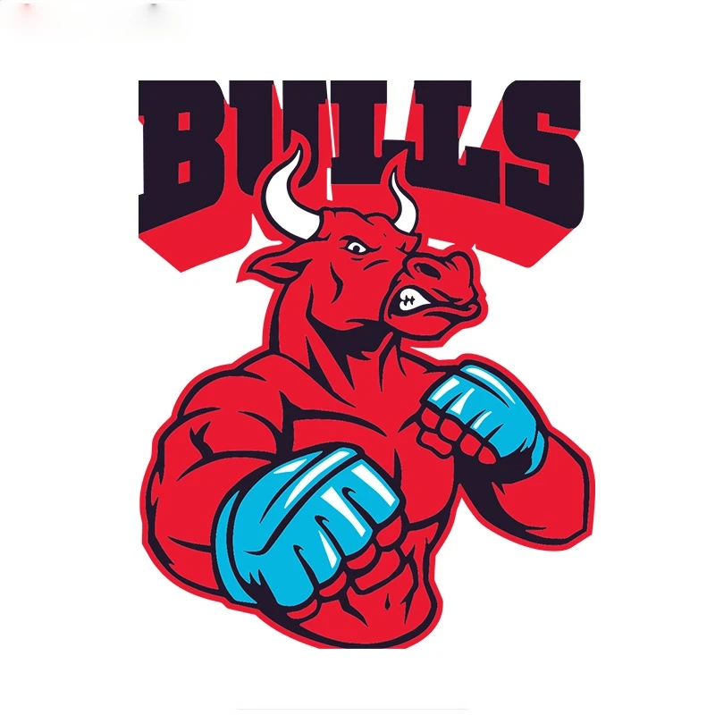 Più Cool Red Muscle Bull Car Sticker Vinile Racing Sports Decal Head Sticker Accessori Per Auto
