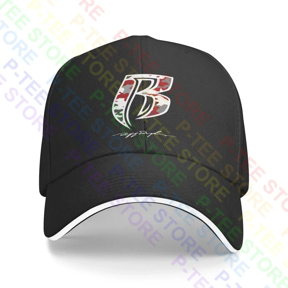 Dmx Ruff Ryders Red Camo Vintage Rap Raging Bulls Toro Sandwich Cap Berretto Da Baseball Trucker Hat Retro