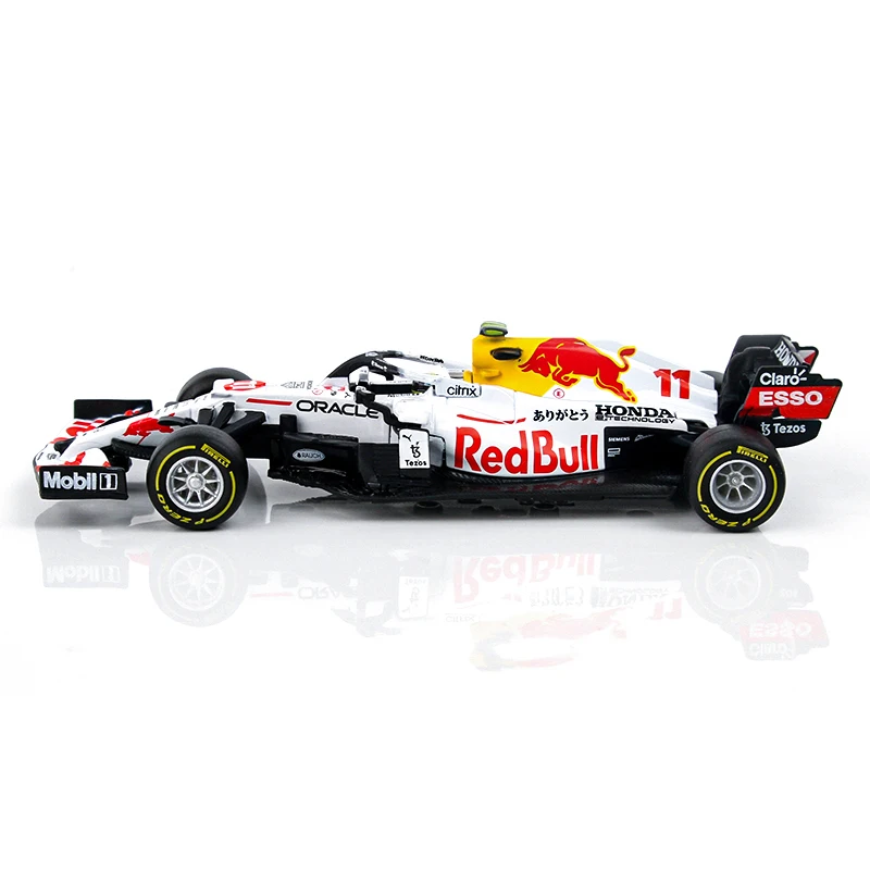 Bburago 1:43 Red Bull Racing Tag Heuer Rb16B 2021 #11 Perez Alloy Luxury Vehicle Diecast Cars Model Toy Collection Gift