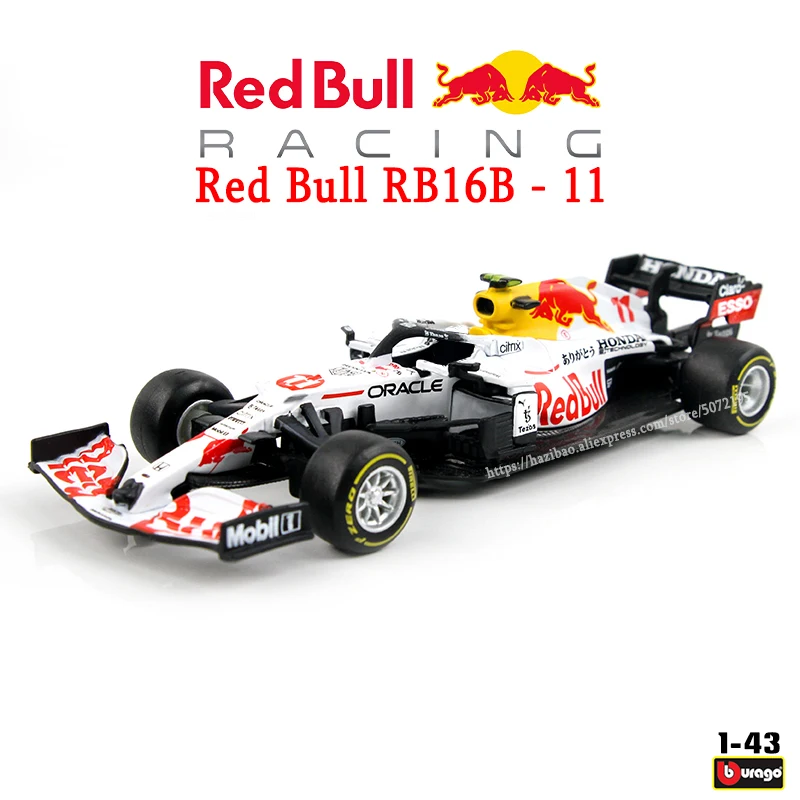 Bburago 1:43 F1 Red Bull Team 2021 Nuovo Rb16B No.