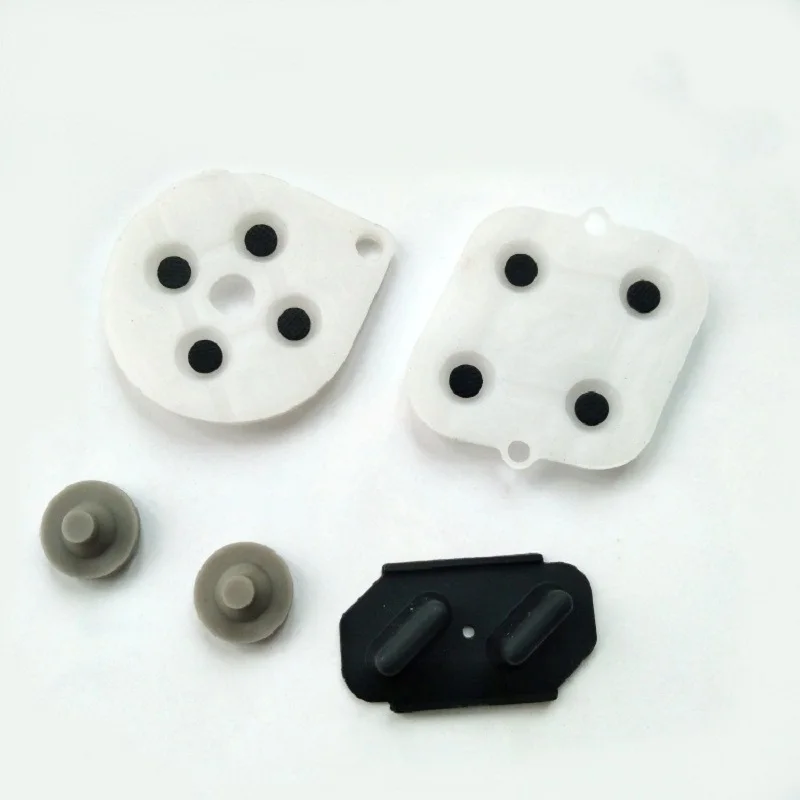 100 Sets Controller Gamepad Conductive Rubber Pads Button Pad Keypads Replacement For Snes