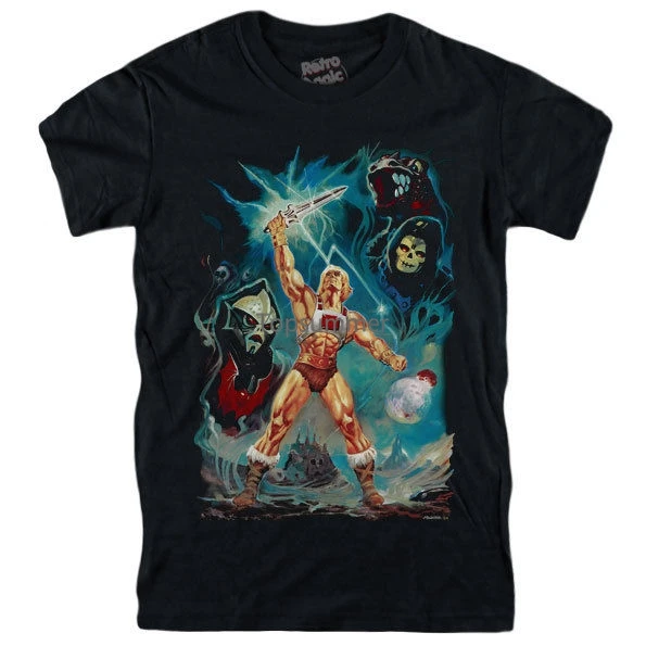 Masters Of The Universe T Shirt He Man Dragon Blasater Skeletor Hordak Motu Moc Discount Hot New Top Funny 100% C