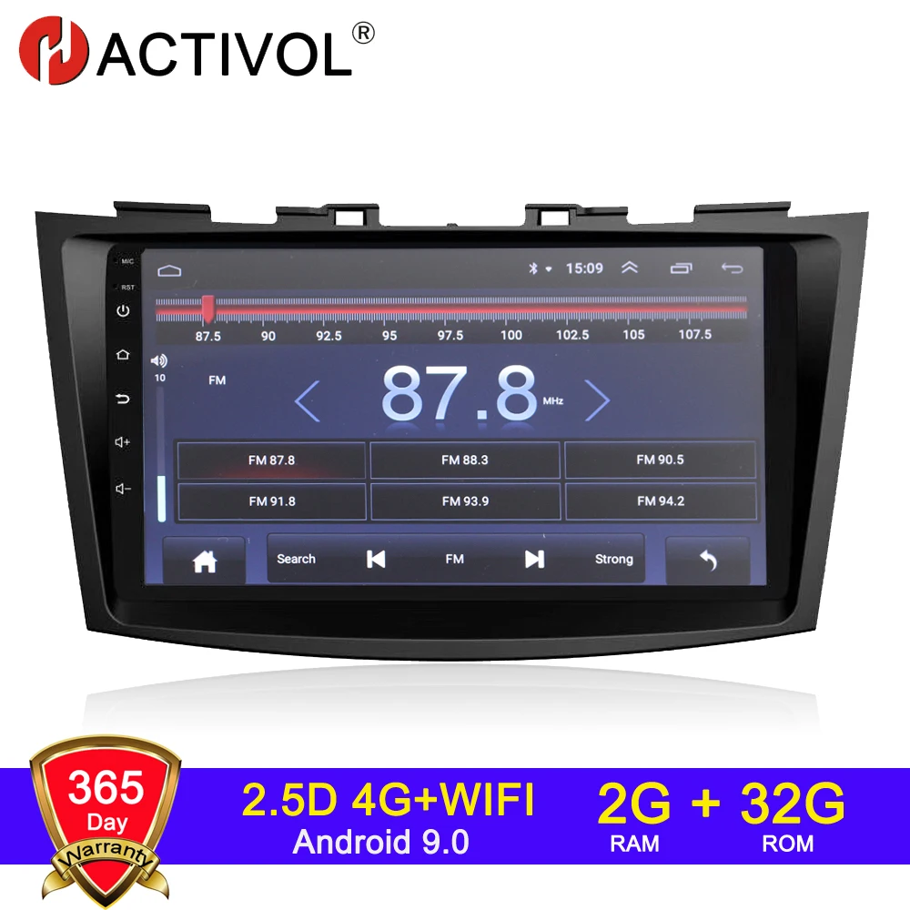 4G Wifi 2G 32G Android 10 2 Din Autoradio Per Suzuki Swift Ertiga 2005-2016 Autoradio Audio Car Audio Car Car