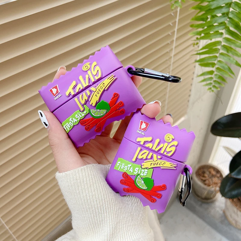 Marca Takis Potato Chips Food 3D Case Per Airpods 1 2 Pro Box Soft Silicon Wireless Bluetooth Auricolare Proteggi Accessori Di Copertura