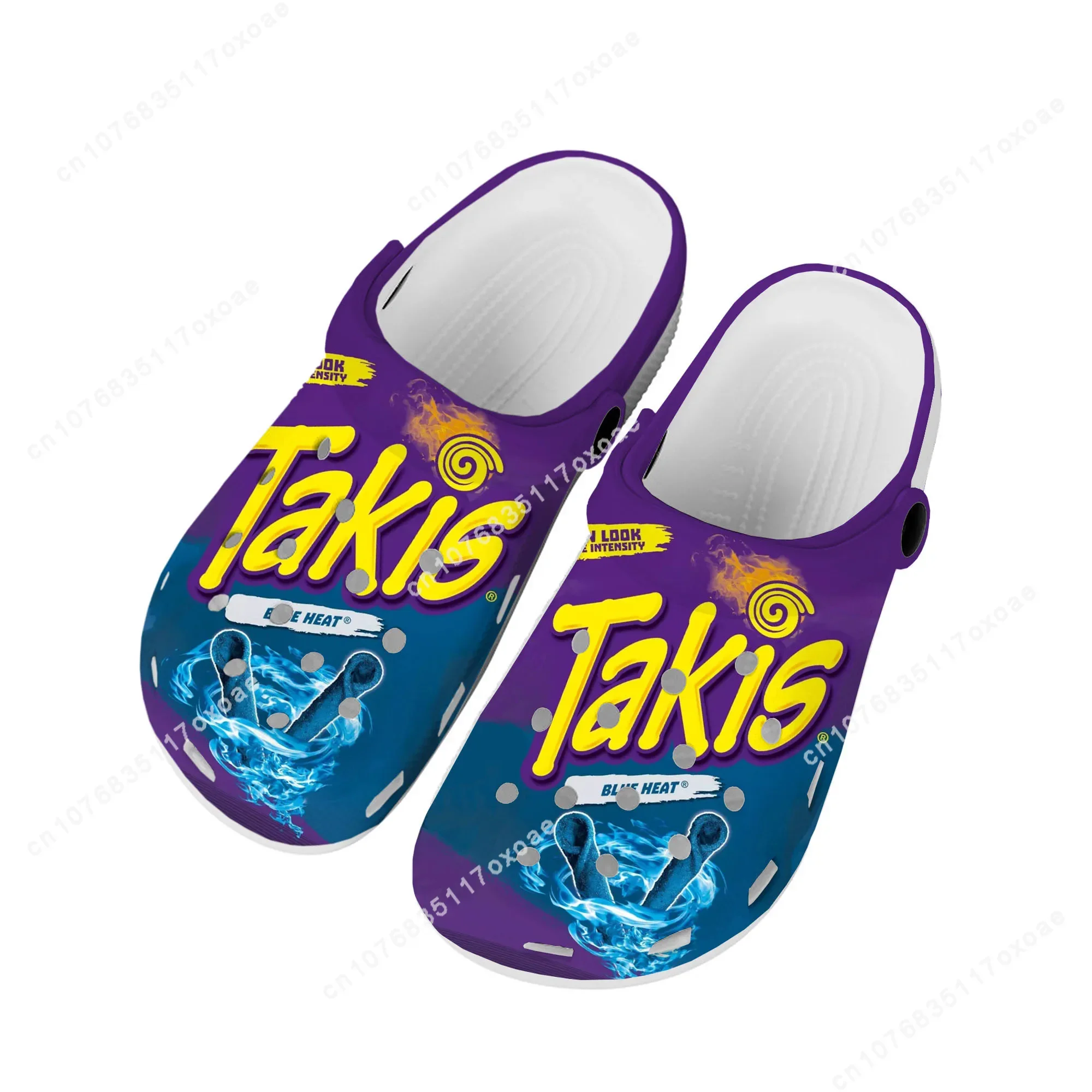 Chips Divertenti Taki Food Snack Stampa 3D Uomo Donna Zoccoli Classici Pantofole Scarpe Eva Ligtweight Sandali Summer Beach Outdoor-7