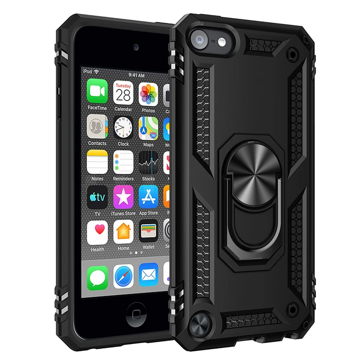 Per Apple Ipod Touch 5 6 7 Custodia Resistente Per Cavalletto Resistente All'Armatura Resistente Per Apple Ipod Touch 5 6 7