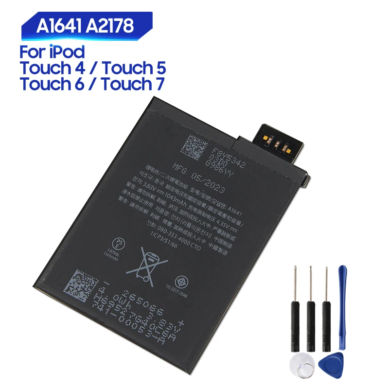 Nuova Batteria Di Ricambio Per Ipod Touch7 Touch 7 6 4 5 Touch6 Touc5 A2178 A1421 A1509 A1367 A1574 A1641 Batteria Ricaricabile