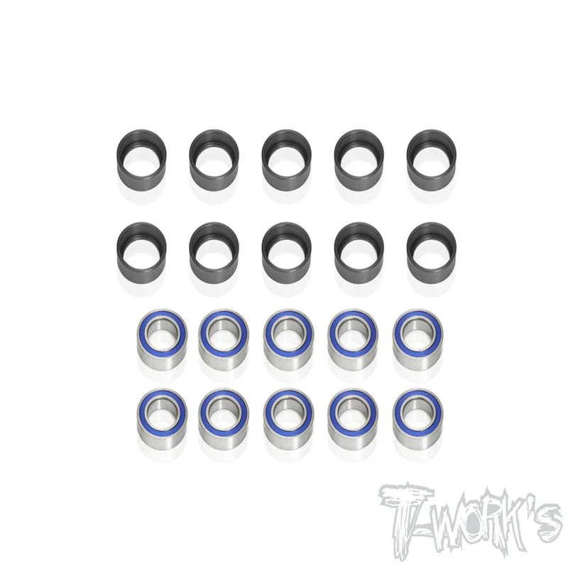Originale T Works Bbls-Mbx8Eco Kit Cuscinetto Leggero (Per Mugen Mbx8 Eco) Con Cuscinetto 8X14Mm 10 Pezzi. Rc Parte