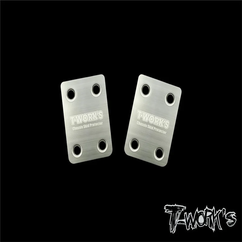 Originale T Works To-220-Mbx8 Protezione Paramotore Telaio Posteriore In Acciaio Inossidabile (Mugen Mbx-8/Mugen Mbx8 Eco/ Mugen Mbx8R) 2 Pezzi Rc Par