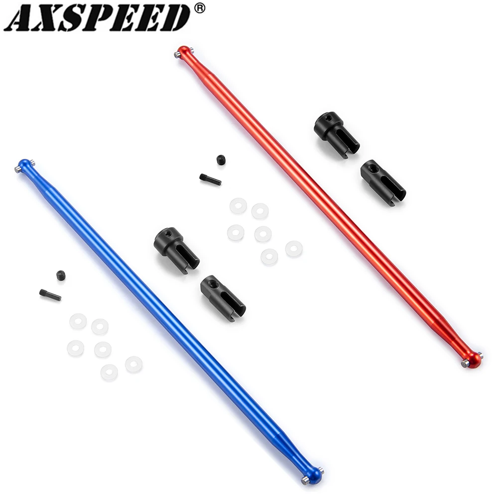 Axspeed Metal Center Driveshaft Outdrives Dogbone & Joint Drive Cup Per 1/10 Slash 4 X4 4Wd Rally Rc Truck Upgrade Parts